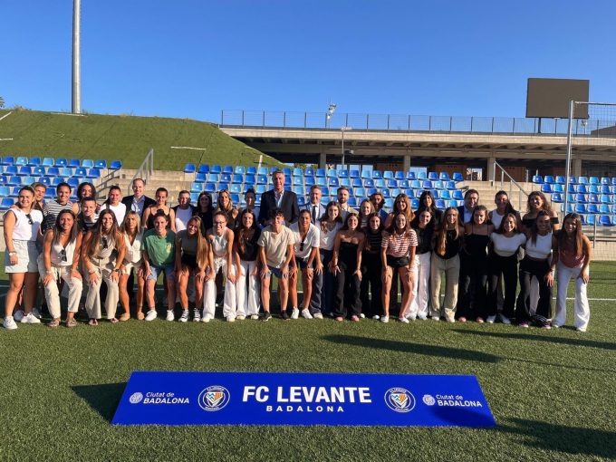 Presentació del Levante Badalona foto: Arxiu