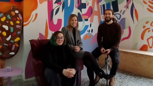 Socis de la cooperativa Uooh Design de Santa Coloma de Gramenet