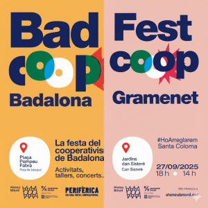 Cartells de la jornada a Badalona i Gramenet