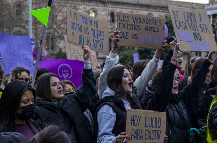 Manifestació feminista del 25 de novembre
