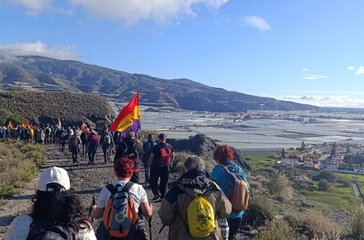 Caminada reivindicativa de la memòria de la masacre foto: Arxiu
