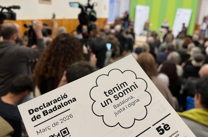 Imatge de la reunió que va crear la Declaració de Badalona foto: Catalunya Cristiana