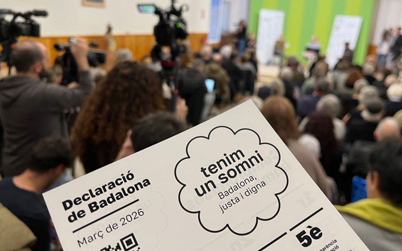 Imatge de la reunió que va crear la Declaració de Badalona foto: Catalunya Cristiana